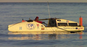 Parcours difficile et moral d’acier sur le rameur des glaces