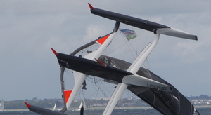 Route des Princes : Spindrift a chaviré