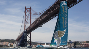 Spindrift empoche le premier point de bonus à la sortie du Tage