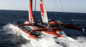 Joyon a traversé l’Atlantique en solitaire en 5 jours