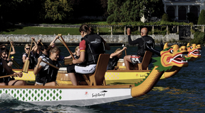 Le Dragon Boat a le vent en poupe