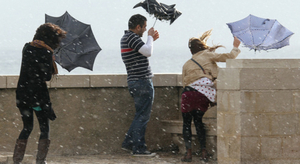 Méditerranée, entre orages et mistral