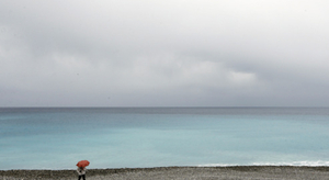 Pluie et neige sur le littoral breton