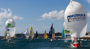 Yoann Richomme dans la baston