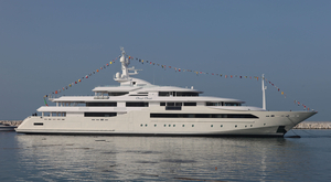 Un mega yacht de 80 mètres lancé en Italie