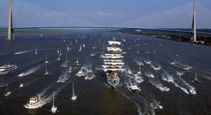 Le Cuauhtemoc à l’Armada