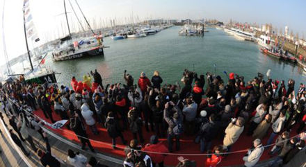 SAILING - VG 2012-2013 - ARRIVAL 11TH - TEAM PLASTIQUE SAILING - VG 2012-2013 - ARRIVAL 11TH - TEAM PLASTIQUE