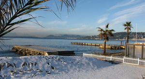 De la neige observée sur la Provence-Côte d'Azur samedi