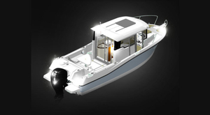 Le 755 Pilothouse de Quicksilver, un bateau dédié à la pêche