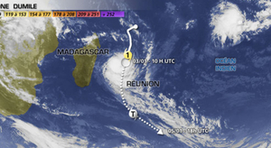 Cyclone Dumile : le nord et l'ouest la Réunion durement touchés aujourd'hui