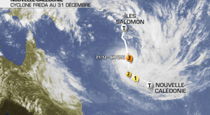 Alerte cyclonique en Nouvelle-Calédonie, la Réunion aussi menacée