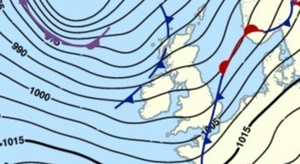 Grosse dépression sur les îles britanniques