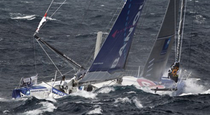 Et devant, ça tamponne un peu...