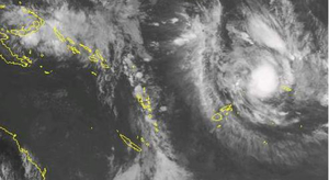 Le cyclone Evan touche les îles Fidji