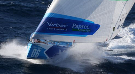 SAILING - PRE-VG 2012-2013 - VIRBAC PAPREC - AERIAL VIEW SAILING - PRE-VG 2012-2013 - VIRBAC PAPREC - AERIAL VIEW