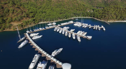 Göcek  Marina superyachts