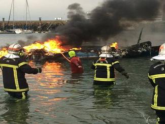 Incendie dans un port de plaisance : quelles...