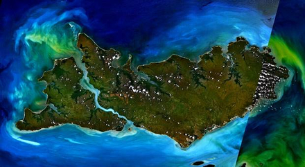 Les îles Tiwi vues du ciel Les îles Tiwi vues du ciel