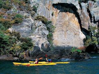 Le lac Taupo, le plus grand lac de...