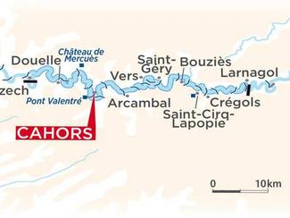 Navigation fluviale sur le Lot