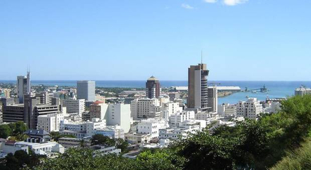 La skyline de Port Louis