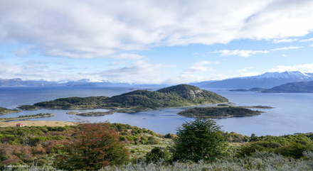 Baia Wulaia à la fin de l'été Baia Wulaia à la fin de l'été