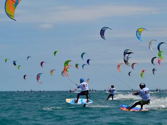 Kitesurf : coupe de France Speed Crossing du...