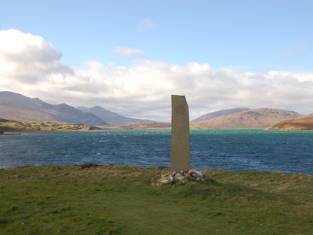 Monument celte, Kyle of Durness Monument celte, Kyle of Durness