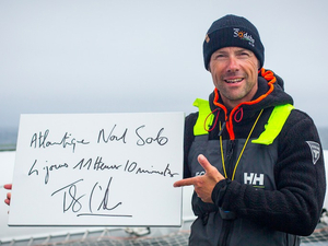 Traversée de l'Atlantique: nouveau record de Thomas Coville