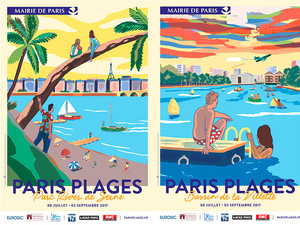 On se jette à l'eau à Paris Plages