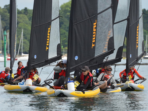 TIWAL Cup : 53 voiliers gonflables et 85 navigateurs dans le Golfe du Morbihan 