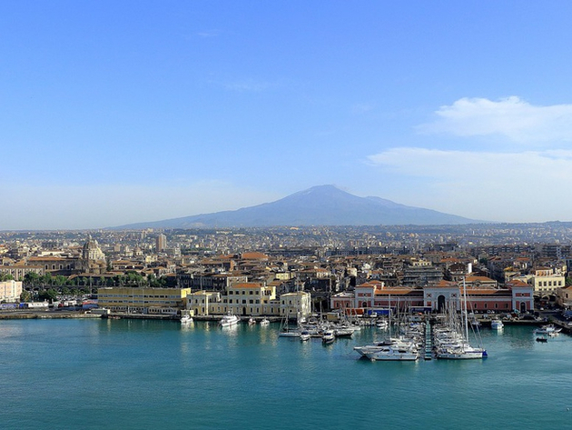 Vue sur l'Etna Nautisme Article