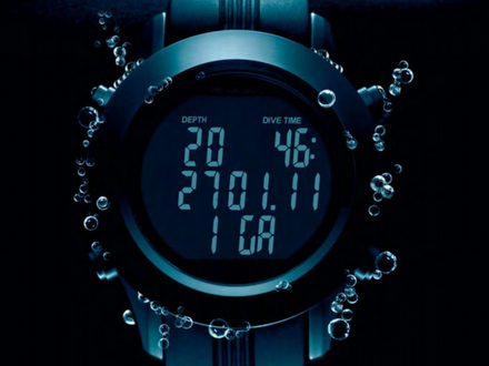Un exemple de montre de plongée