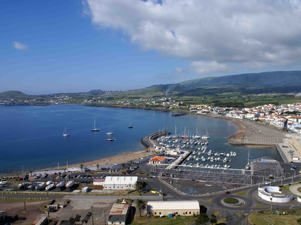 Baia da Praia da Vitoria, Ilha Terceira Baia da Praia da Vitoria, Ilha Terceira
