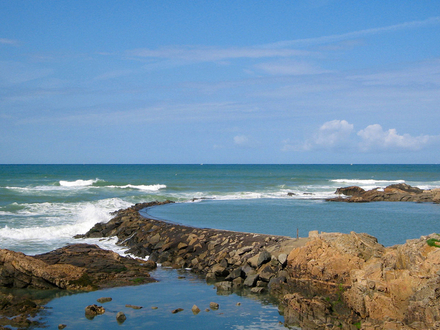Côte sauvage à la Chaume, Sables d'Olonne, Vendée