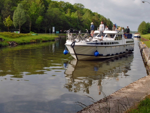 Navigation fluviale en Alsace