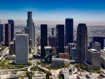 Los Angeles, 2ème ville la plus peuplée du pays après New-York.