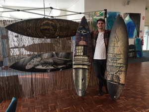 Jarryn Dower, entre surf et art