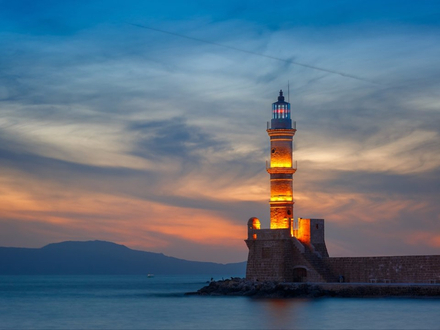 Phare de la Canée, Grèce Phare de la Canée, Grèce