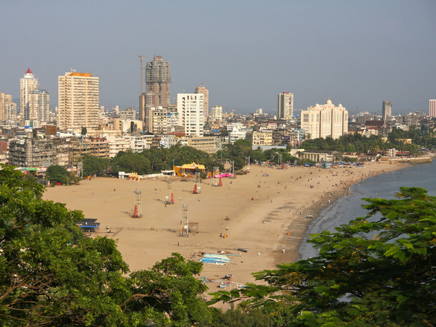 Chowpatty, Mumbai, Inde Nautisme Article