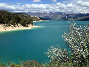 Au bord du lac de Sainte-Croix