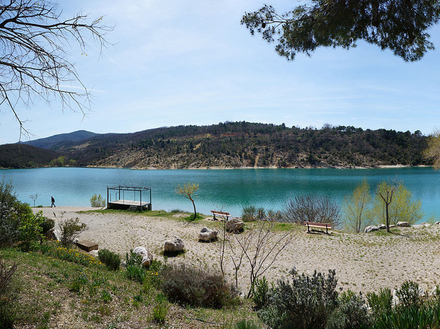 Lac de Sainte-Croix a Bauduen Lac de Sainte-Croix a Bauduen