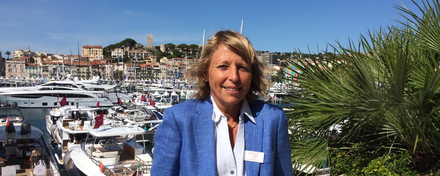 Sylvie Ernoult, Commissaire G&eacute;n&eacute;ral du Yachting Festival de Cannes