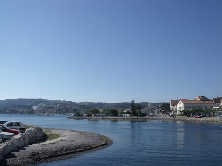 L'étang de Berre à Martigues L'étang de Berre à Martigues
