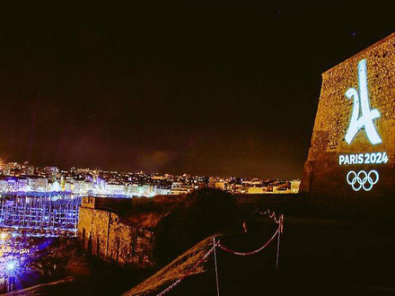 Marseille célèbre les JO de Paris 2024 sur le Vieux Port