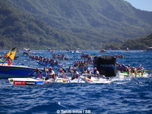 EDT Va'a remporte la course de pirogues la plus prestigieuse au monde