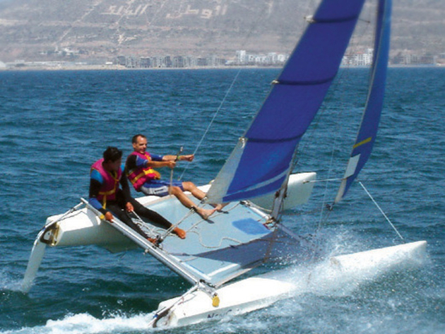 Cours de navigation en catamaran de la baie d'Agadir Nautisme Article