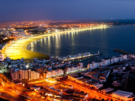 Agadir, de nuit