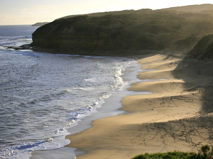 Bells Beach, spot de surf très réputé à Victoria