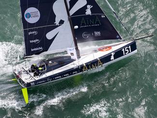 Transat Jacques Vabre : AINA Enfance et Avenir...